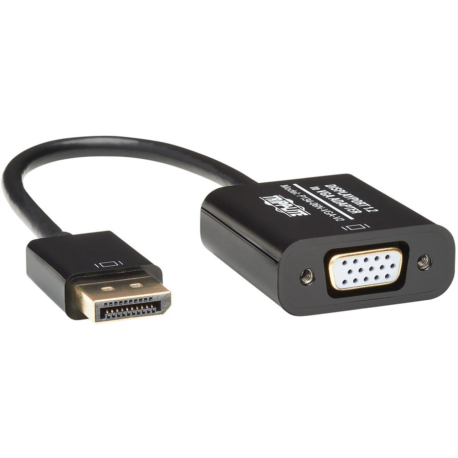 Adaptateur DisplayPort vers VGA Tripp Lite 6 pouces Convertisseur actif DP vers VGA M/F DPort 1.2 6" P134-06N-VGA-V2