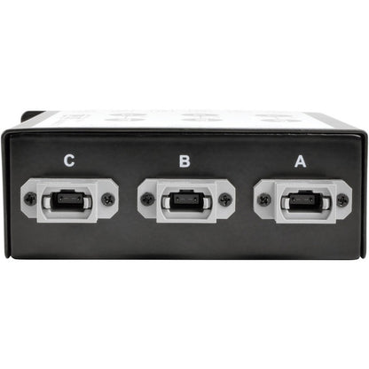 Tripp Lite 40Gb-10Gb Breakout Cassette x3 8-Fiber OM4 MTP/MPO to x12 Dup LC N484-3M8-LC12