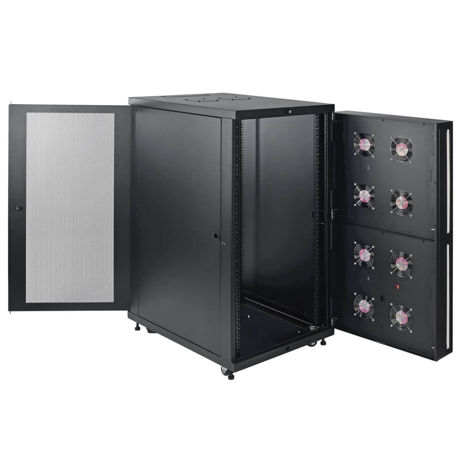 Armoire rack 24U de profondeur standard Tripp Lite by Eaton SmartRack pour environnements difficiles SR24UBFFD
