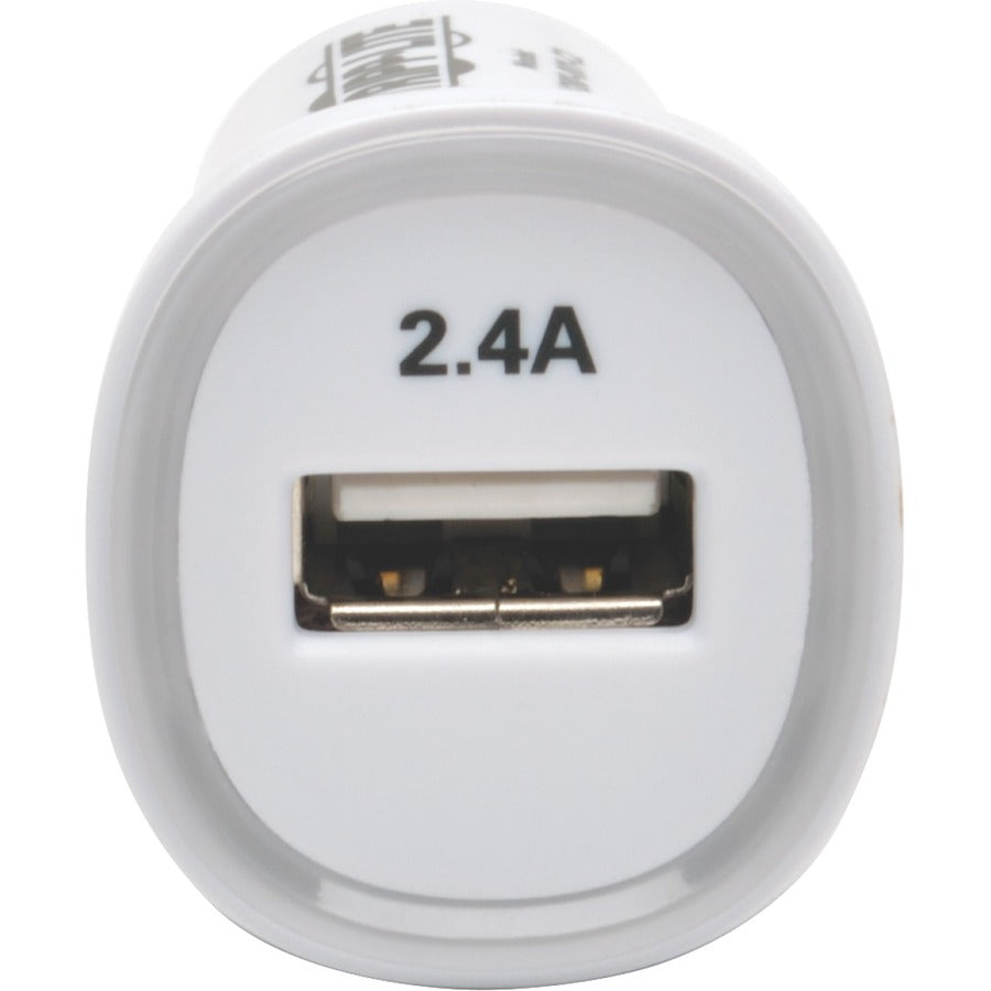 Chargeur USB pour tablette/téléphone de voiture Tripp Lite par Eaton, 5 V/2,4 A U280-001-C2