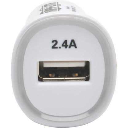 Chargeur USB pour tablette/téléphone de voiture Tripp Lite par Eaton, 5 V/2,4 A U280-001-C2