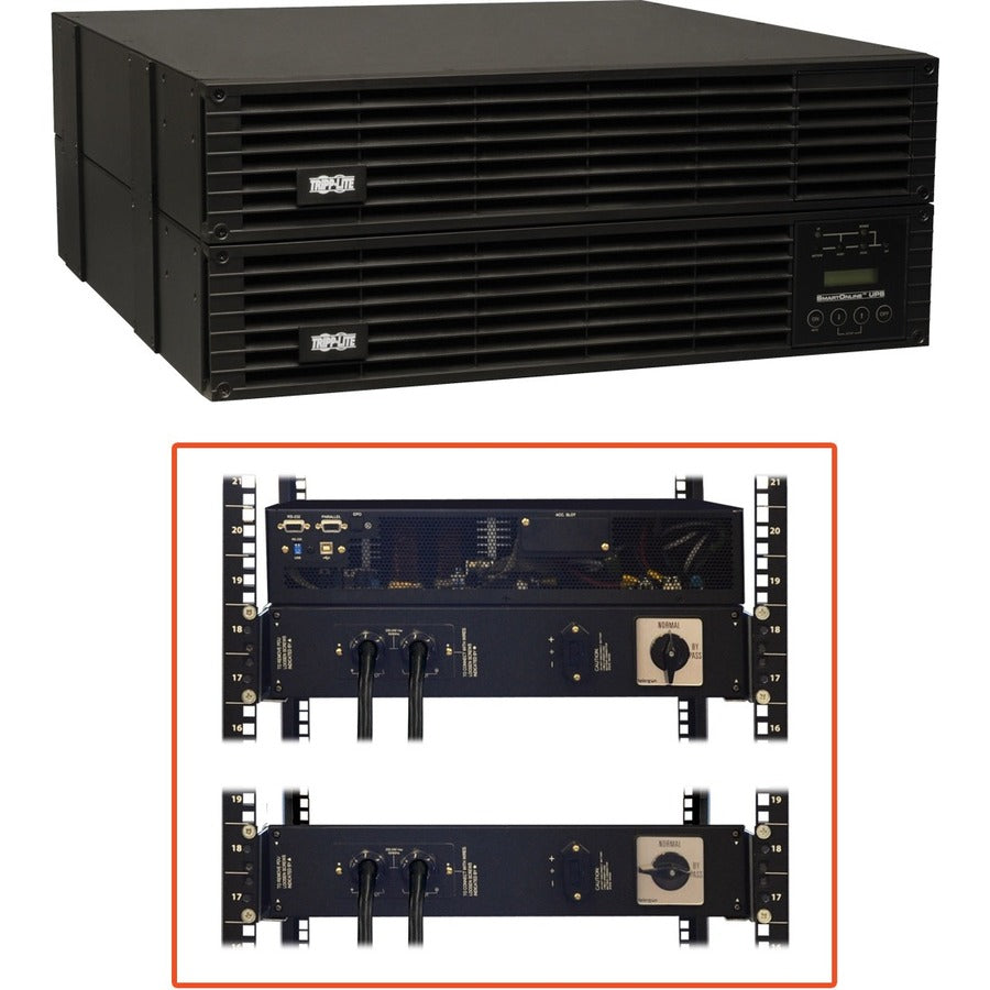 Onduleur montable en tour/rack 6 000 VA Tripp Lite par Eaton SmartOnline EZ SU6000RT4UHVHW SU6000RT4UHVHW