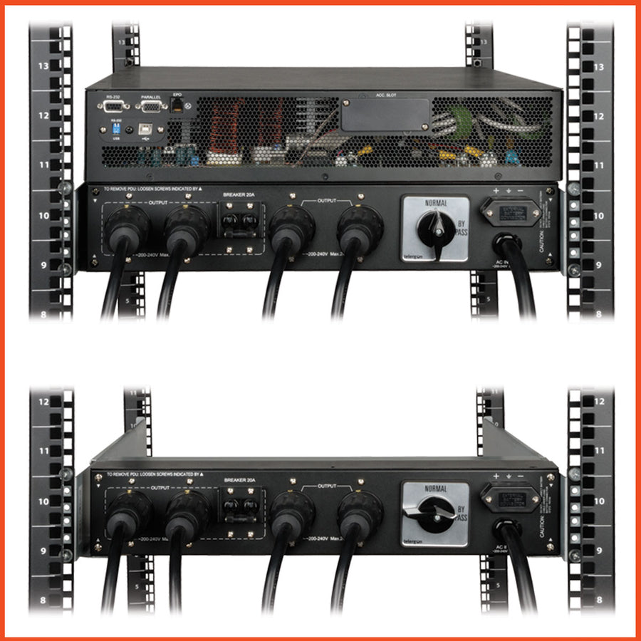 Onduleur montable en tour/rack 6 000 VA Tripp Lite par Eaton SmartOnline EZ SU6000RT4UHVHW SU6000RT4UHVHW