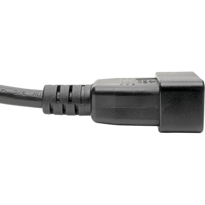 Tripp Lite 10ft Power Cord Extension Cable C19 to C20 Heavy Duty 20A 12AWG 10' P036-010