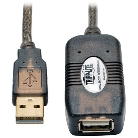 Câble d'extension répéteur actif USB 2.0 Tripp Lite par Eaton (AA M/F), 20 m (65 pi) U026-20M