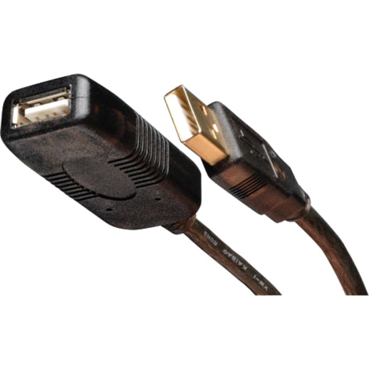 Câble d'extension répéteur actif USB 2.0 Tripp Lite par Eaton (AA M/F), 20 m (65 pi) U026-20M