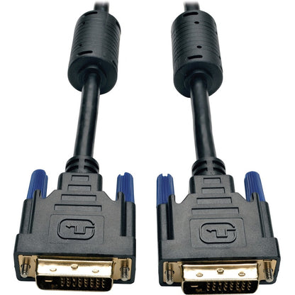 Câble de moniteur numérique TMDS DVI Dual Link de 1 pi Tripp Lite DVI-D M/M 1 pi P560-001