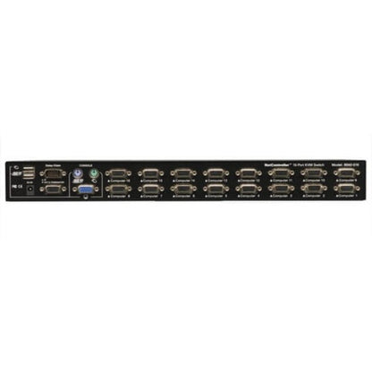 Commutateur KVM USB/PS2 à montage en rack 1U à 16 ports Tripp Lite - Boîtier en acier B042-016