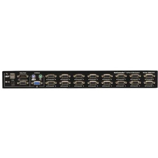 Commutateur KVM USB/PS2 à montage en rack 1U à 16 ports Tripp Lite - Boîtier en acier B042-016