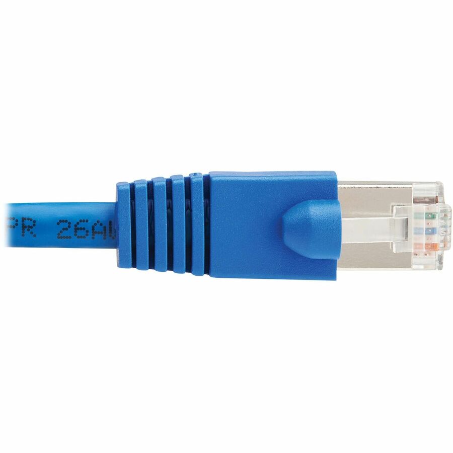 Tripp Lite by Eaton Cat8 40G Snagless SSTP Ethernet Cable (RJ45 M/M), PoE, Blue, 5 ft. (1.5 m) N272-F05-BL