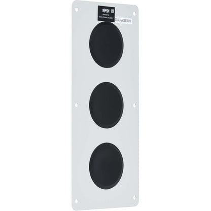 Tripp Lite by Eaton SmartRack Cable Gland Plate for NEMA-Rated Enclosure Cabinets, 3 Ports (2 in.) SRGP2KO