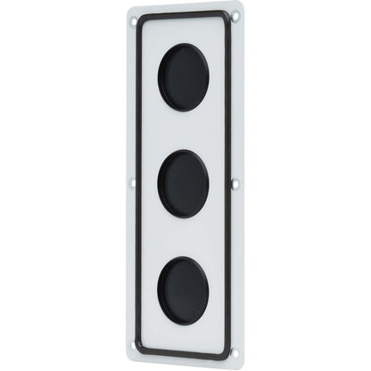 Tripp Lite by Eaton SmartRack Cable Gland Plate for NEMA-Rated Enclosure Cabinets, 3 Ports (2 in.) SRGP2KO