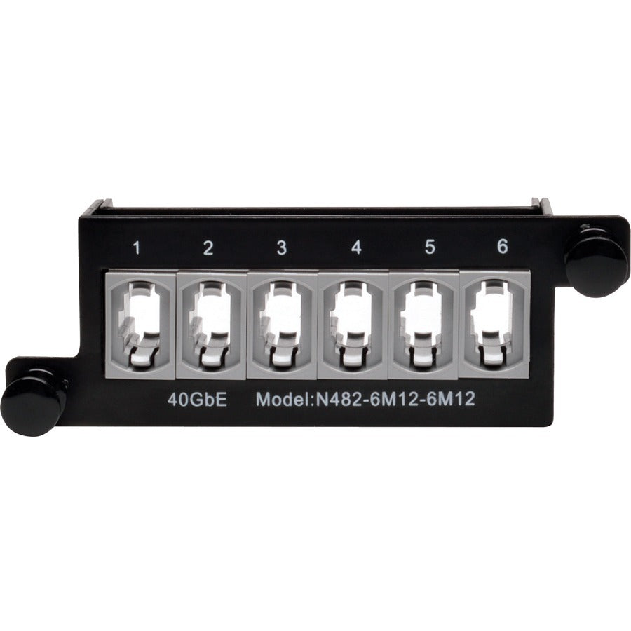 Cassette de transfert 40 Go Tripp Lite (x 6) Coupleur MTP/MPO 12 fibres N482-6M12-6M12