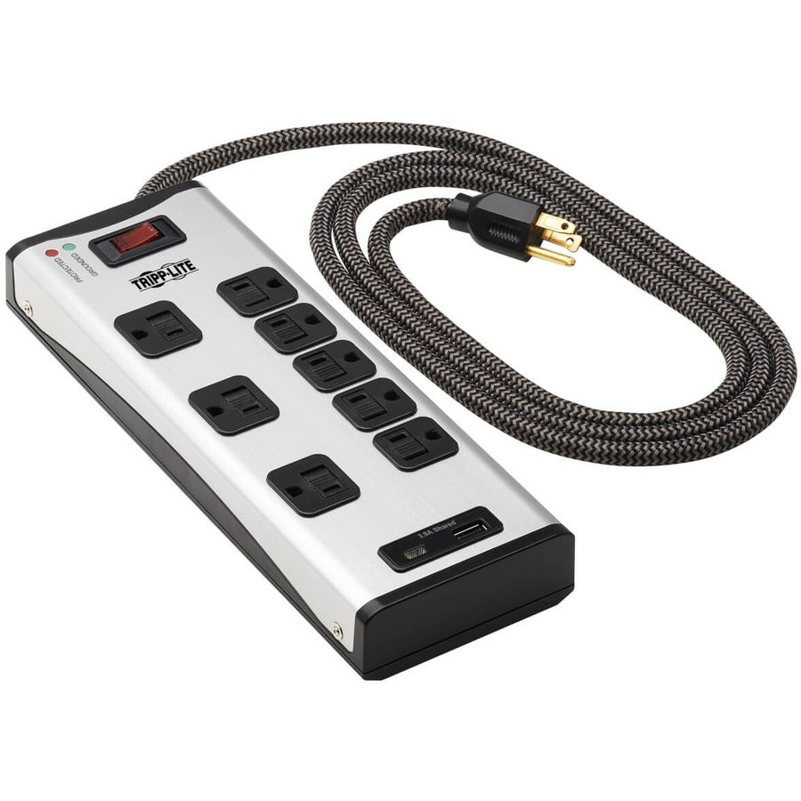 Parasurtenseur/protecteur de surtension à 8 prises Tripp Lite par Eaton Protect It! TLM88USBC TLM88USBC