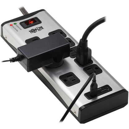 Parasurtenseur/protecteur de surtension à 8 prises Tripp Lite par Eaton Protect It! TLM88USBC TLM88USBC