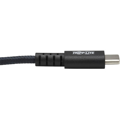 Tripp Lite by Eaton U038-003-GY-MAX Heavy-DutyUSB-A to USB-C Cable (M/M), Gray, 3 ft. (0.9 m) U038-003-GY-MAX