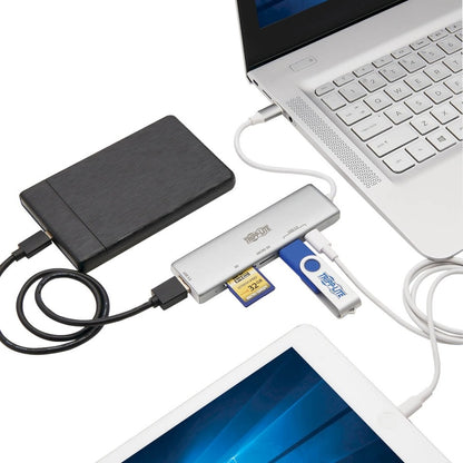 Tripp Lite by Eaton U460-002-2AM-C1 USB 3.1 Gen 1 USB-C Portable Hub/Adapter U460-002-2AM-C1
