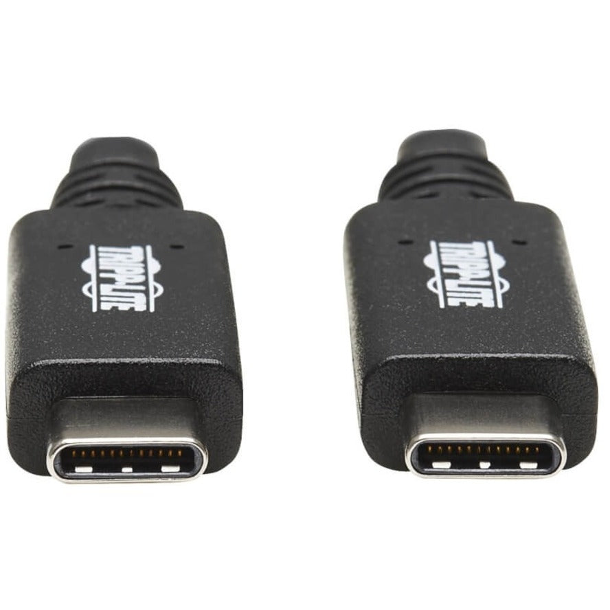 Câble USB-C vers USB-C Tripp Lite par Eaton (M/M) - USB 3.1 Gen 2, 10 Gbit/s, Thunderbolt 3, 20 pouces U420-20N-G2-5A