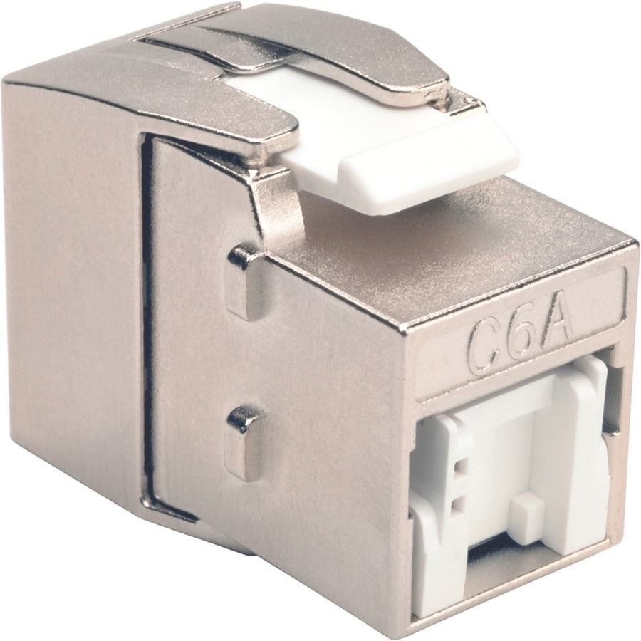 Prise Keystone Cat6a sans outil Tripp Lite par Eaton, gris BHDBT-001-KJ-GY