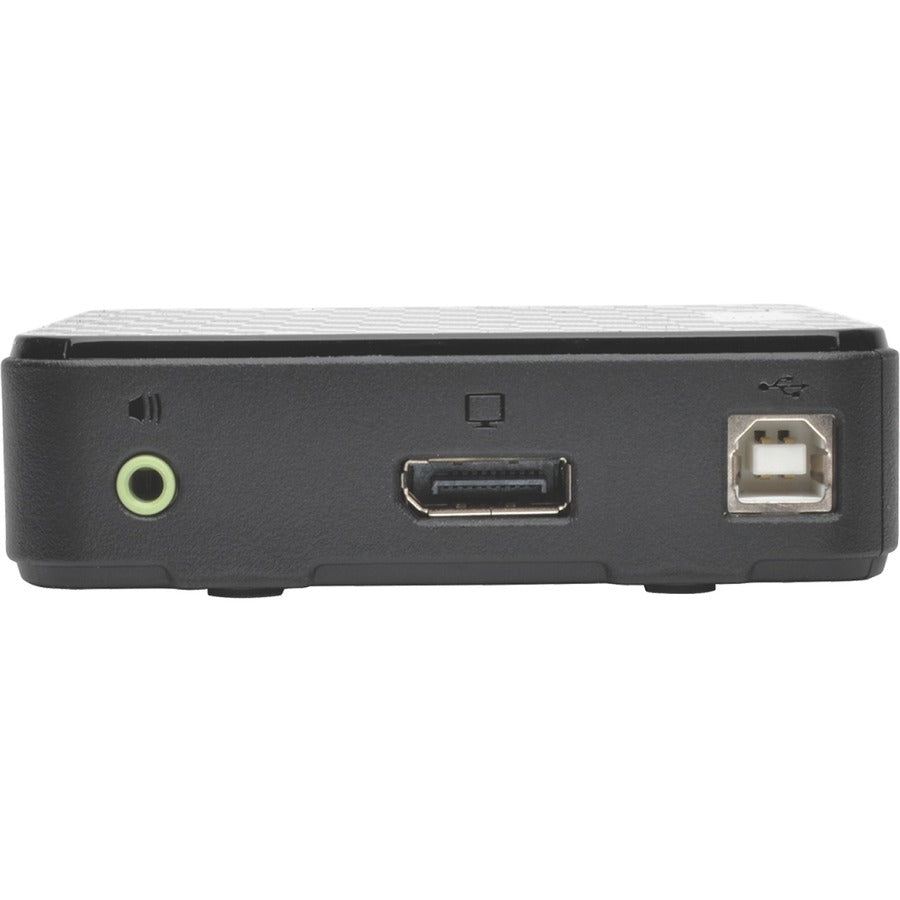 Commutateur KVM DisplayPort 1.2 à 2 ports Tripp Lite par Eaton avec audio, câbles et partage de périphériques USB B004-DP2UA2-K