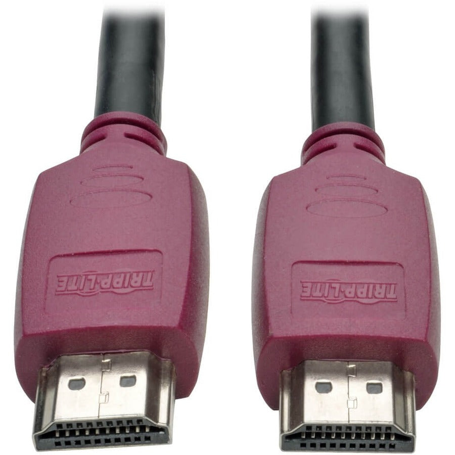 Câble HDMI haute vitesse haut de gamme Tripp Lite par Eaton P569-010-CERT avec Ethernet (M/M), 10 pi P569-010-CERT