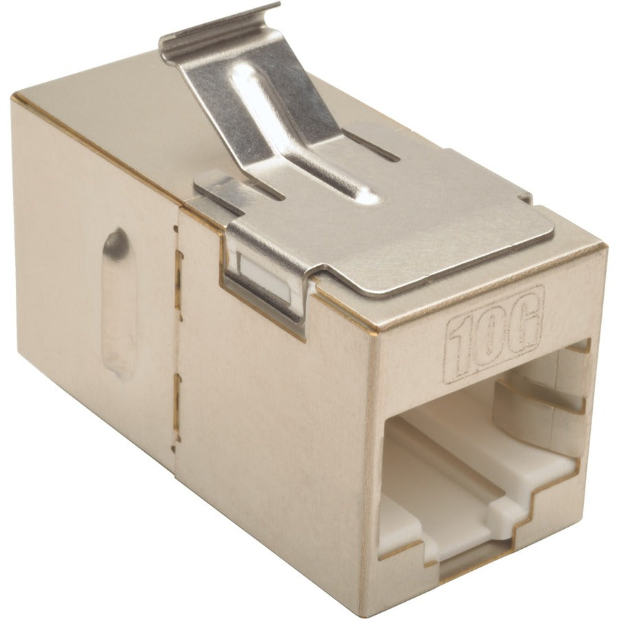 Coupleur modulaire blindé en ligne Cat6a droit Tripp Lite par Eaton (RJ45 F/F) N235-001-SH-6A