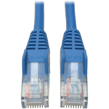 Câble moulé anti-accroc Cat5e 350 MHz de 75 pi de Tripp Lite par Eaton (RJ45 M/M) - Bleu N001-075-BL