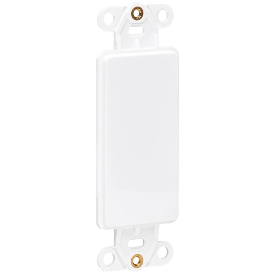 Plaque centrale Tripp Lite par Eaton, style Decora - Vertical, vierge N042D-100V-WH