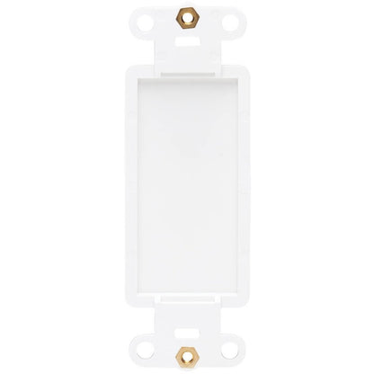 Plaque centrale Tripp Lite par Eaton, style Decora - Vertical, vierge N042D-100V-WH