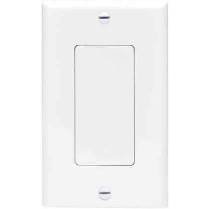 Plaque centrale Tripp Lite par Eaton, style Decora - Vertical, vierge N042D-100V-WH