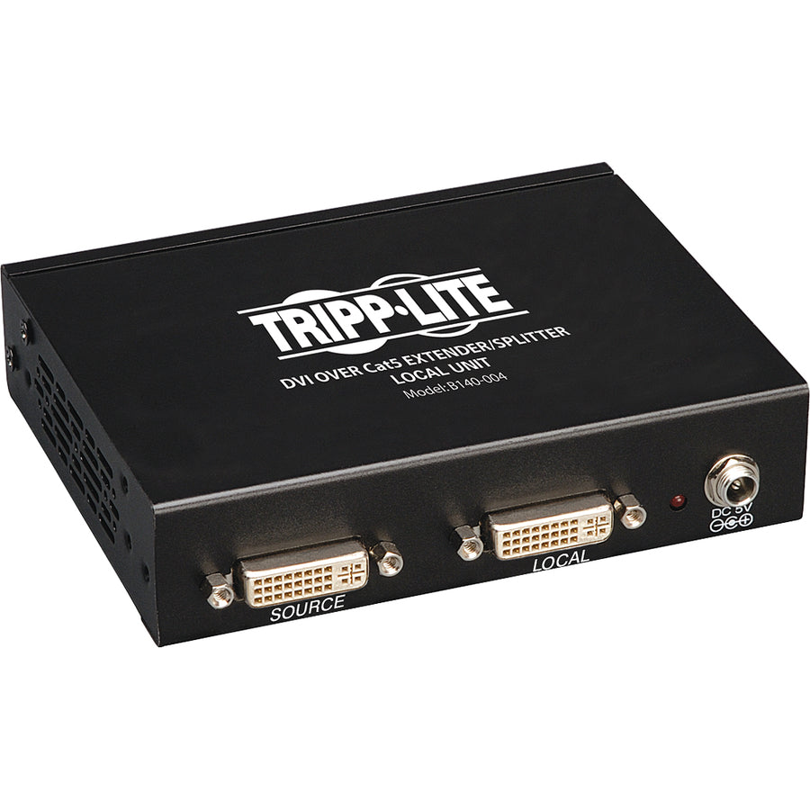Tripp Lite by Eaton DVI sur Cat5 Extender/Splitter, unité de transmission locale à 4 ports B140-004