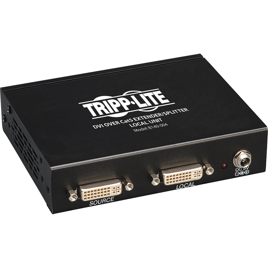 Tripp Lite by Eaton DVI sur Cat5 Extender/Splitter, unité de transmission locale à 4 ports B140-004