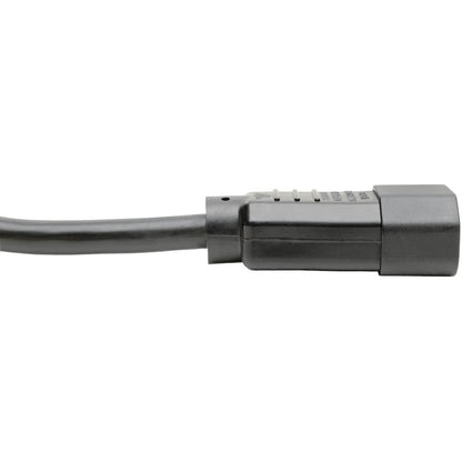 Câble d'extension de cordon d'alimentation Tripp Lite 3 pieds C14 à C13 robuste 15 A 14 AWG 3' P005-003
