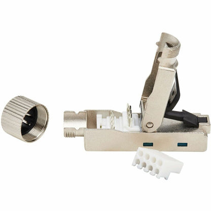 Tripp Lite by Eaton Cat6a Class EA STP Field-Termination Plug, 568A/568B, TAA N232-SHC6A-1