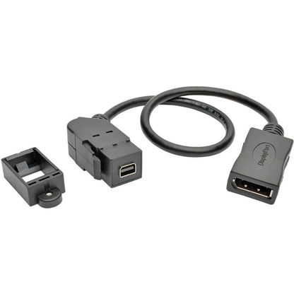 Câble audio/vidéo Mini DisplayPort/DisplayPort Tripp Lite par Eaton P169-001-KPA-BK P169-001-KPA-BK