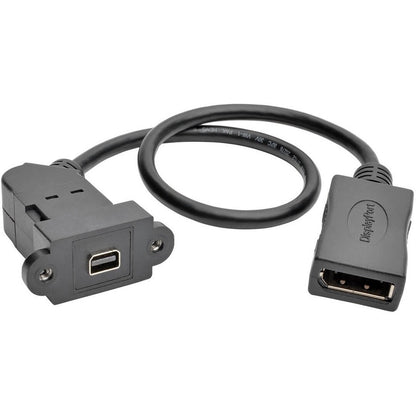 Câble audio/vidéo Mini DisplayPort/DisplayPort Tripp Lite par Eaton P169-001-KPA-BK P169-001-KPA-BK
