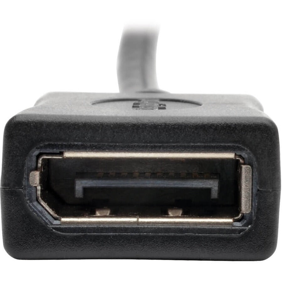 Câble audio/vidéo Mini DisplayPort/DisplayPort Tripp Lite par Eaton P169-001-KPA-BK P169-001-KPA-BK