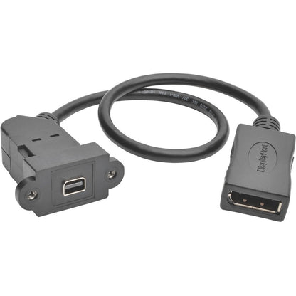 Câble audio/vidéo Mini DisplayPort/DisplayPort Tripp Lite par Eaton P169-001-KPA-BK P169-001-KPA-BK