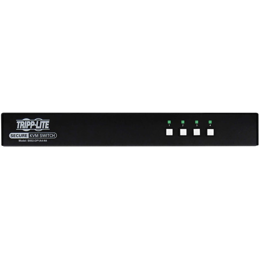 Commutateur KVM DisplayPort 4 ports certifié NIAP PP4.0 Tripp Lite par Eaton B002-DP1A4-N4 B002-DP1A4-N4