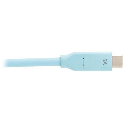 Tripp Lite by Eaton U040AB-006CS5LB USB-C to USB-C Cable (M/M), Light Blue, 6 ft. (1.8 m) U040AB-006CS5LB