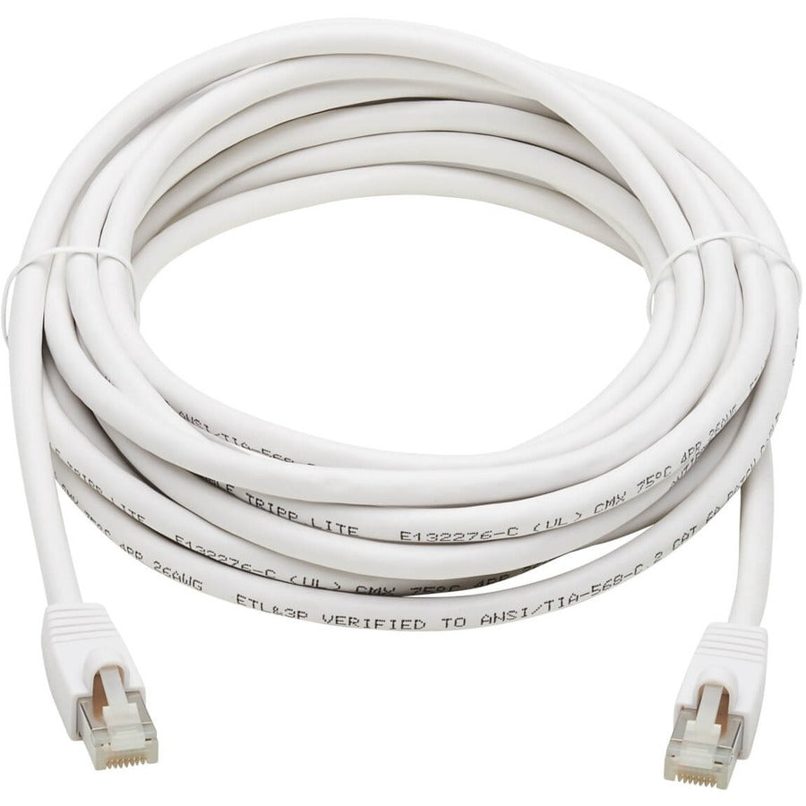 Câble réseau S/FTP Cat.6A Tripp Lite par Eaton N262AB-025-WH N262AB-025-WH