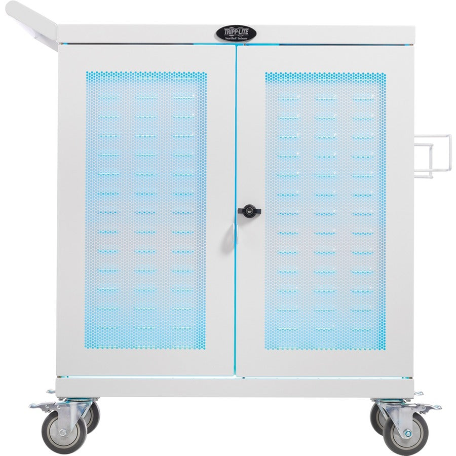 Chariot de chargement UV de qualité hospitalière pour 32 appareils Tripp Lite par Eaton CSC32USBWHG, blanc CSC32USBWHG