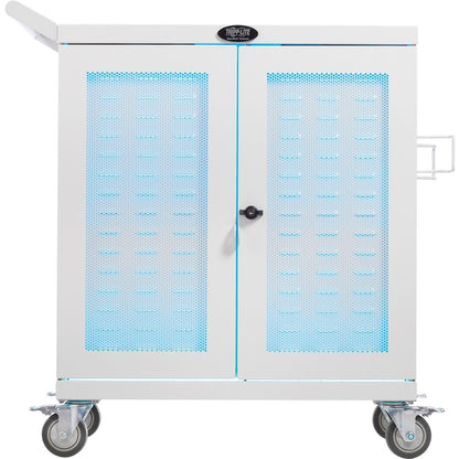 Chariot de chargement UV de qualité hospitalière pour 32 appareils Tripp Lite par Eaton CSC32USBWHG, blanc CSC32USBWHG