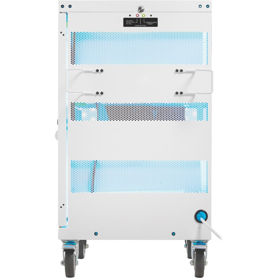 Chariot de chargement UV de qualité hospitalière pour 32 appareils Tripp Lite par Eaton CSC32USBWHG, blanc CSC32USBWHG