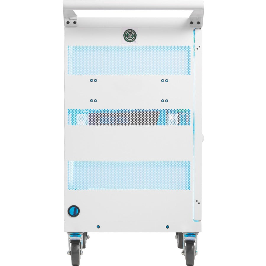 Chariot de chargement UV de qualité hospitalière pour 32 appareils Tripp Lite par Eaton CSC32USBWHG, blanc CSC32USBWHG
