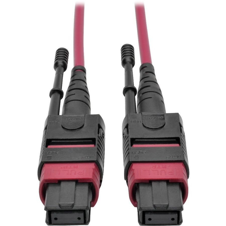 Câble de raccordement multimode MTP/MPO Tripp Lite par Eaton N845-05M-12-MG, magenta, 5 m N845-05M-12-MG
