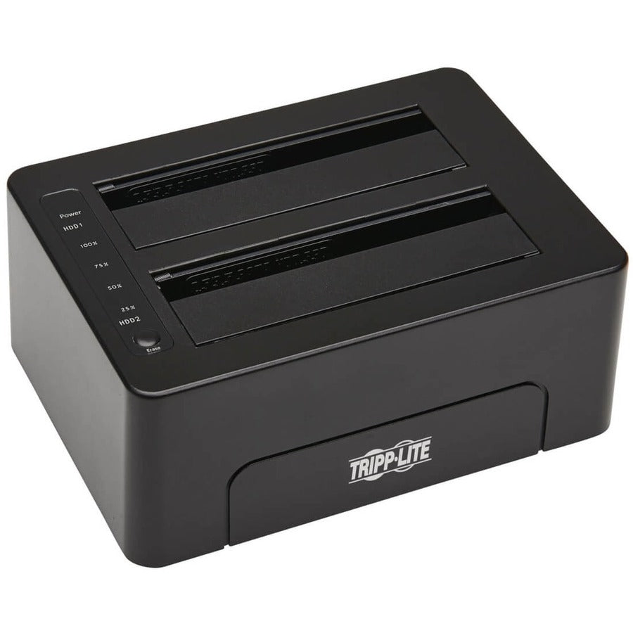 Boîtier de disque dur Tripp Lite by Eaton U339-E02 - Interface hôte USB 3.0 Type B - Prise en charge UASP externe - Noir U339-E02