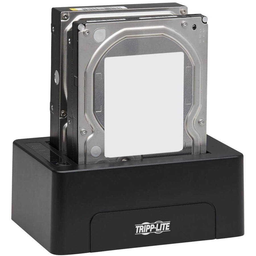 Boîtier de disque dur Tripp Lite by Eaton U339-E02 - Interface hôte USB 3.0 Type B - Prise en charge UASP externe - Noir U339-E02