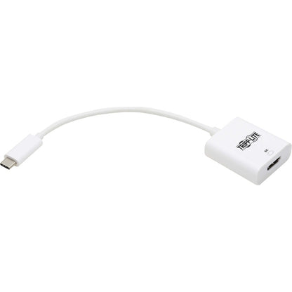 Adaptateur USB-C vers HDMI Tripp Lite par Eaton (M/F) - 8K, HDR, 4:4:4, HDCP 2.3, blanc U444-06N-HD8KW