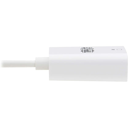 Adaptateur USB-C vers HDMI Tripp Lite par Eaton (M/F) - 8K, HDR, 4:4:4, HDCP 2.3, blanc U444-06N-HD8KW